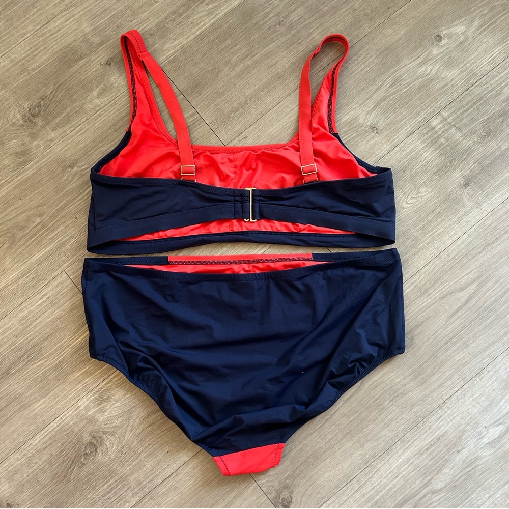 Draper James x Lands End 2 Piece bikini set